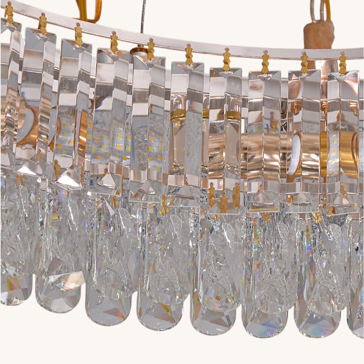 Crystal Cascading Elegance Chandelier