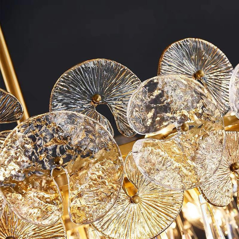Silverdew Postmodern Crystal Chandelier