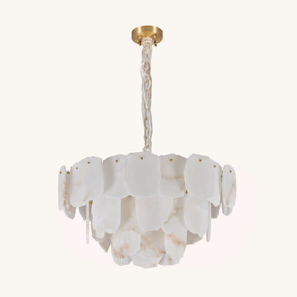 Glamorous Crystal - Oval Prismatic Suspension Chandelier