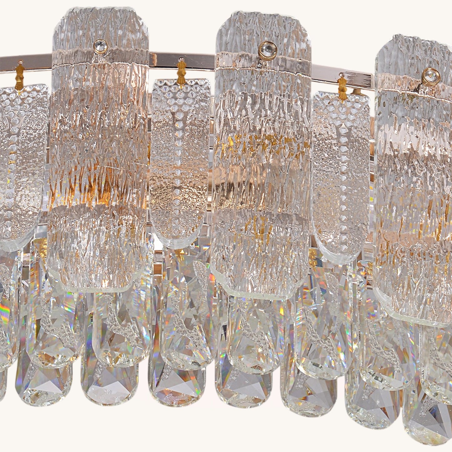 Crystal Cascading Elegance Chandelier