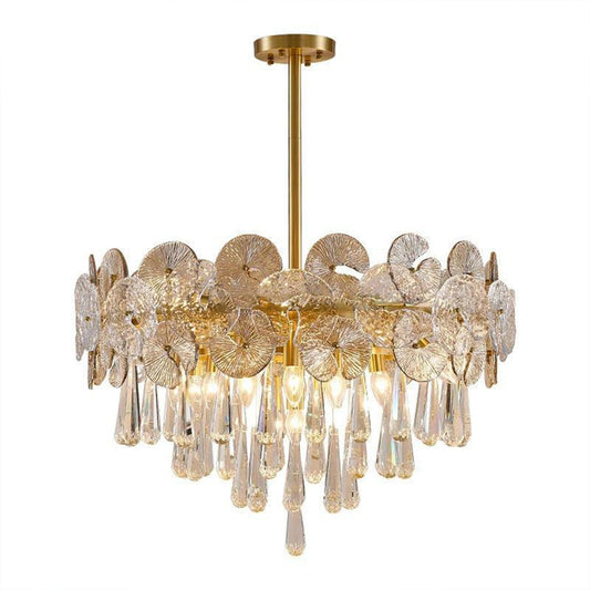 Silverdew Postmodern Crystal Chandelier